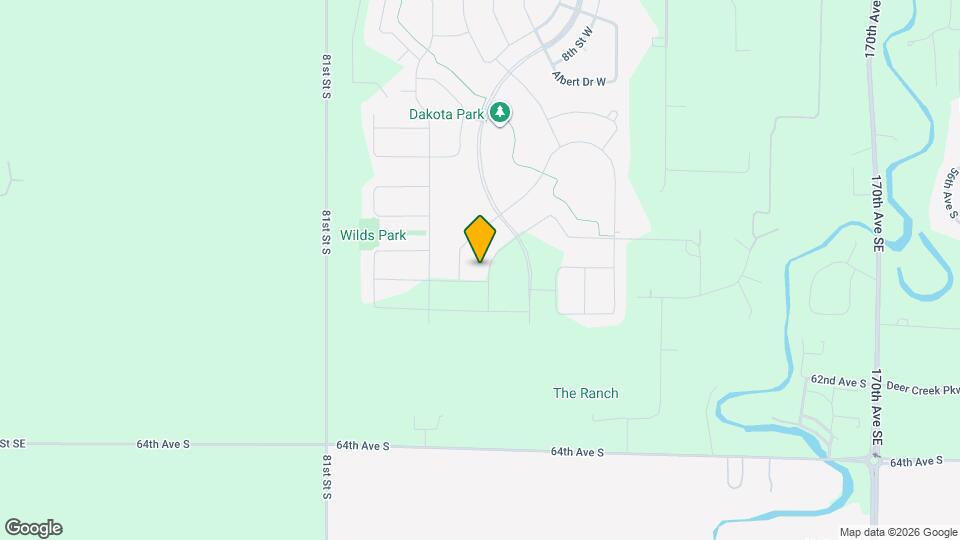 5846 James Dr W Map and Location Details