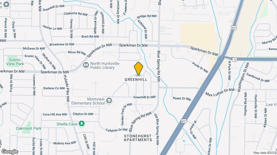 2622 Thornhill Rd NW Map and Location Details