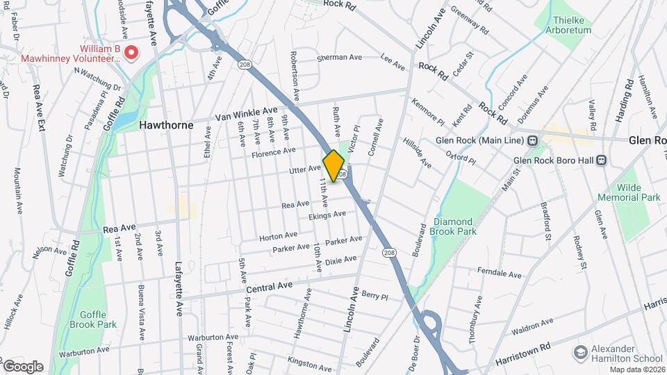 11 Raymond Pl Map and Location Details