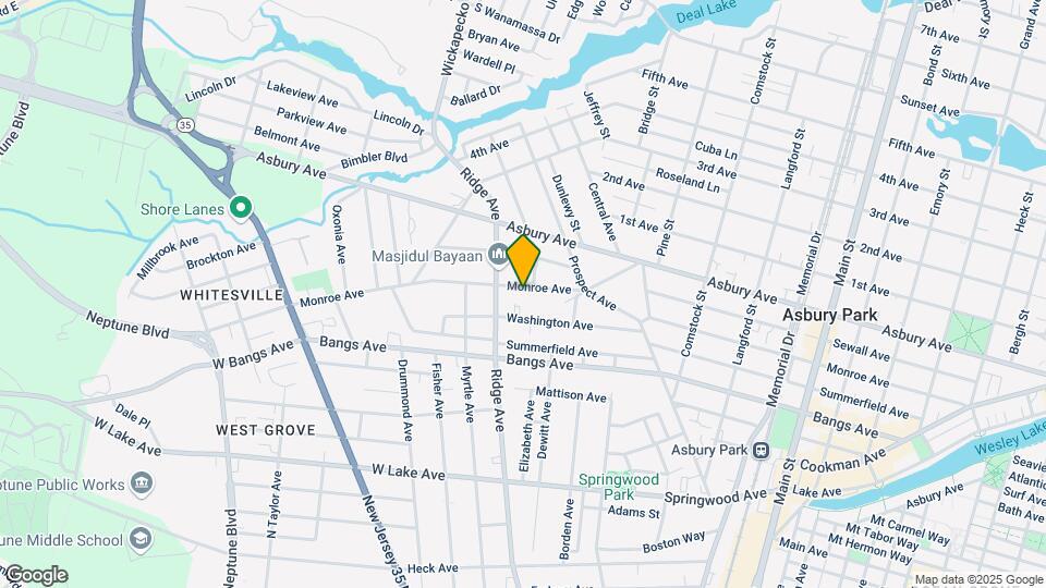 1224 Monroe Ave Map and Location Details