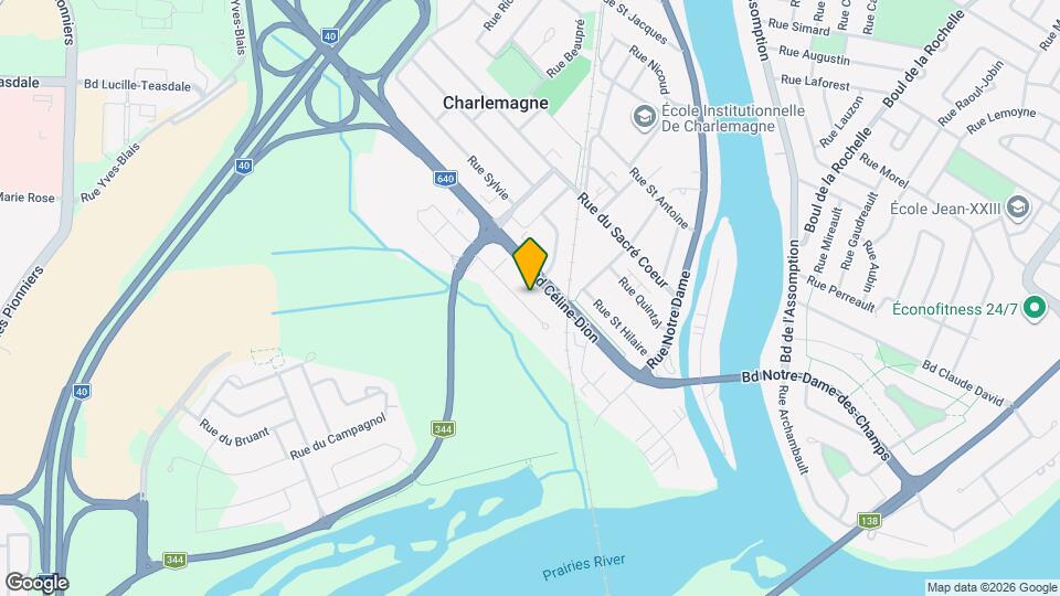 Apero Apartments Charlemagne Map and Location Details