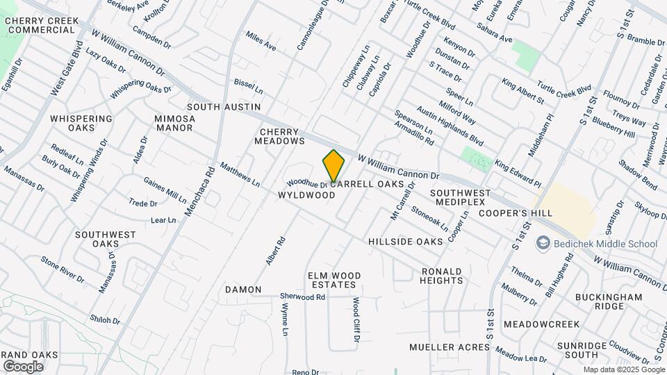 6915 Woodhue Dr Map and Location Details