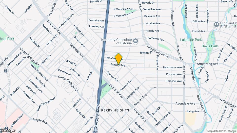 4511 Fairway Ave Map and Location Details