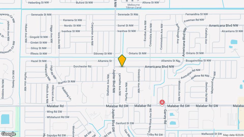 872 Americana Blvd NW Map and Location Details