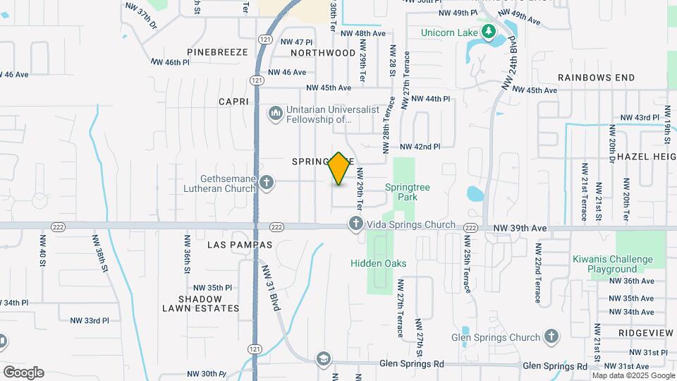 4023 NW 30th Ter Map and Location Details