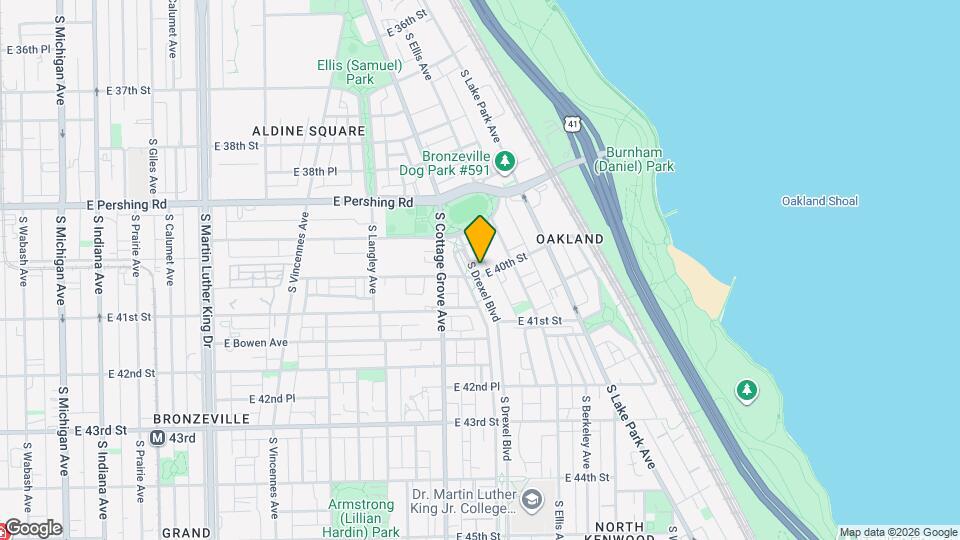 3991 S Drexel Blvd Map and Location Details