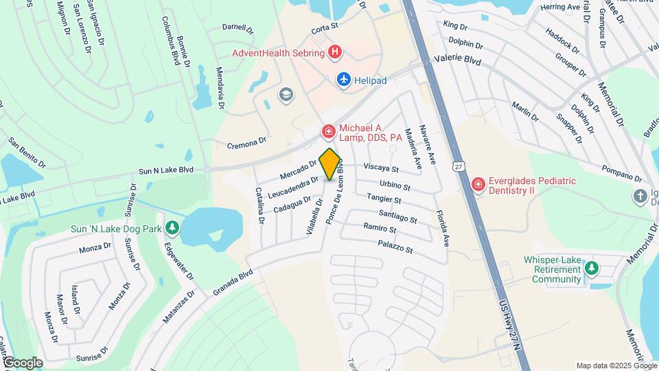 4014 Vilabella Dr Map and Location Details