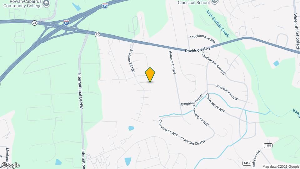 4118 Appleton Hollow Ave NW Map and Location Details