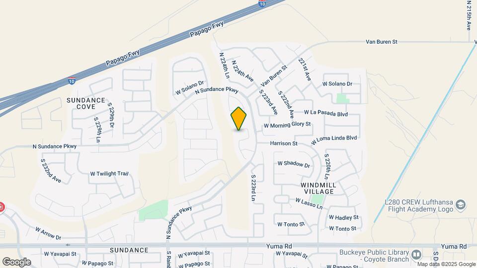 22417 W Loma Linda Blvd Map and Location Details