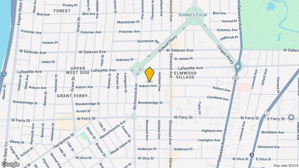 505 Norwood Ave Mapa y Detalles de la Ubicación