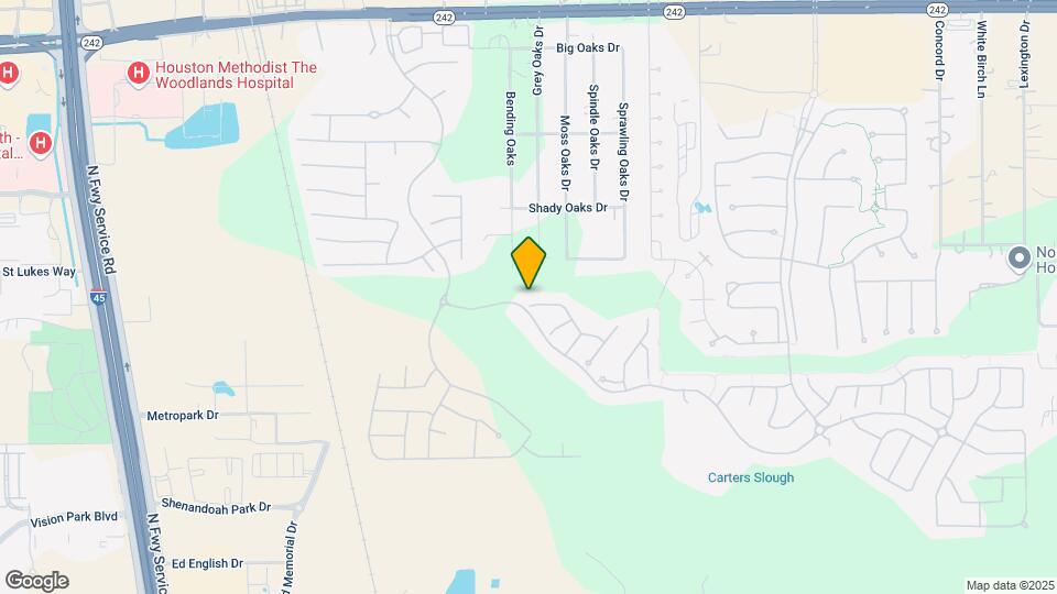 9205 Inland Leather Ln Map and Location Details
