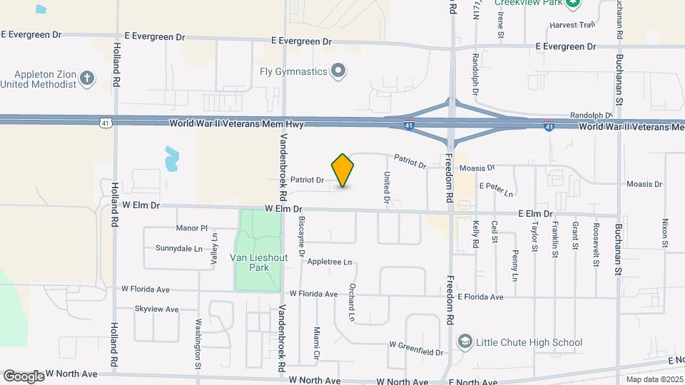 403 Founders Way Mapa y Detalles de la Ubicación