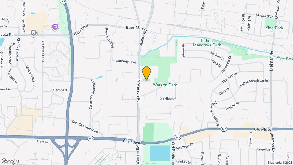 9882 Greenery Ct Map and Location Details