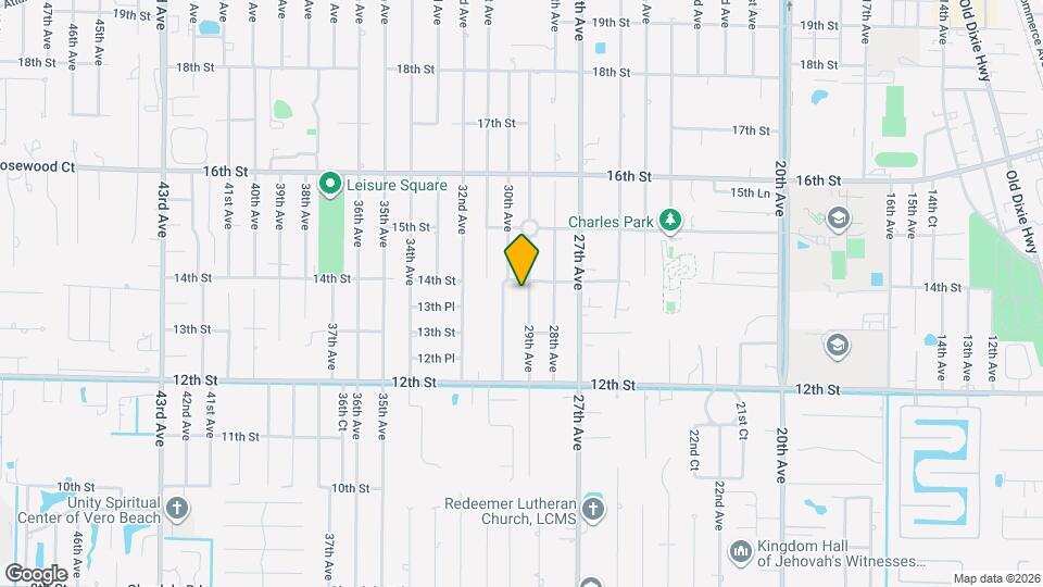 1365 29th Ave Map and Location Details