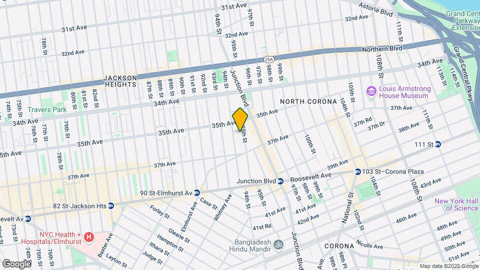35-28 95th St Map and Location Details