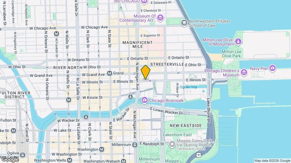 181 E Illinois St, Unit 220EI Map and Location Details