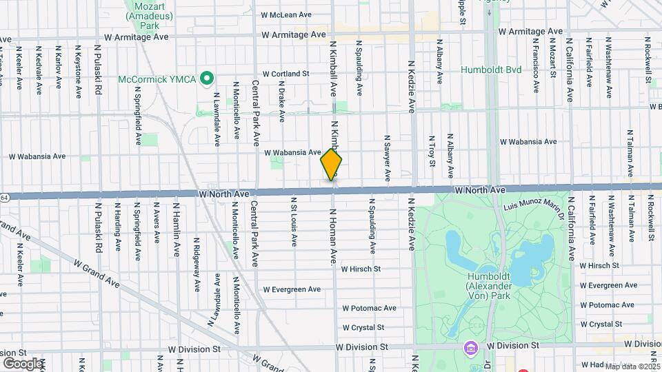3403 W North Ave Map and Location Details