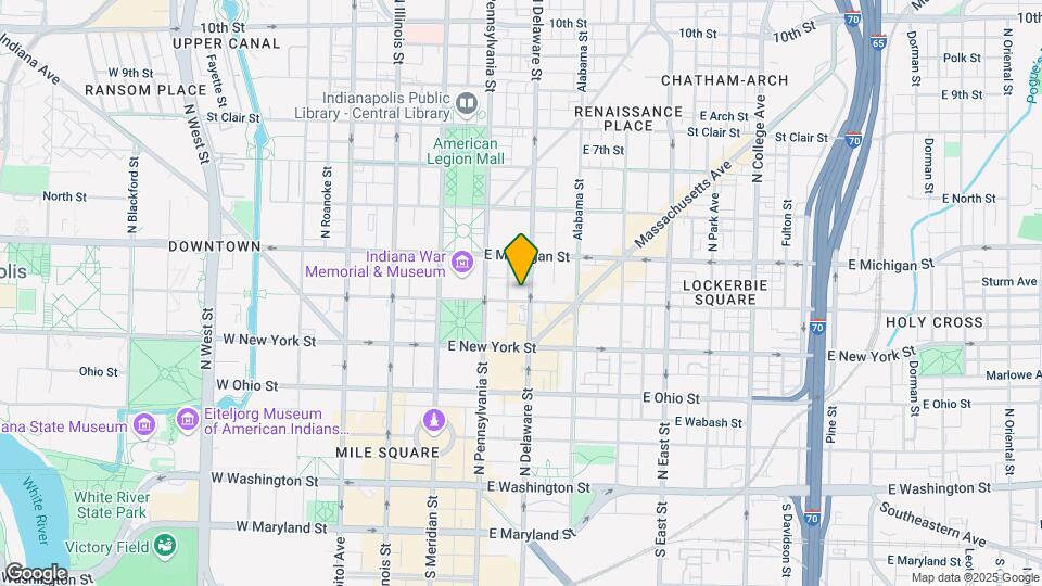 126 E Vermont St Map and Location Details
