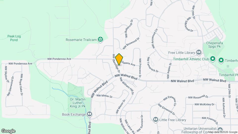 2867 NW Glenridge Dr Map and Location Details