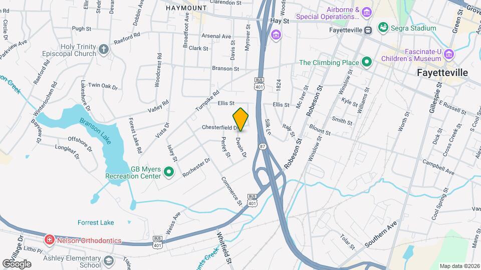 705 Dwain Dr Map and Location Details