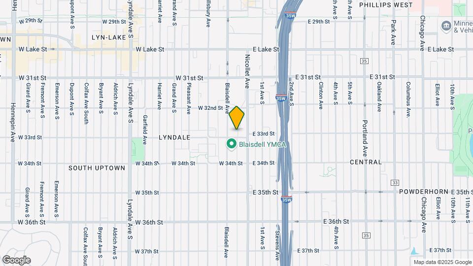 16 W 33rd St Mapa y Detalles de la Ubicación