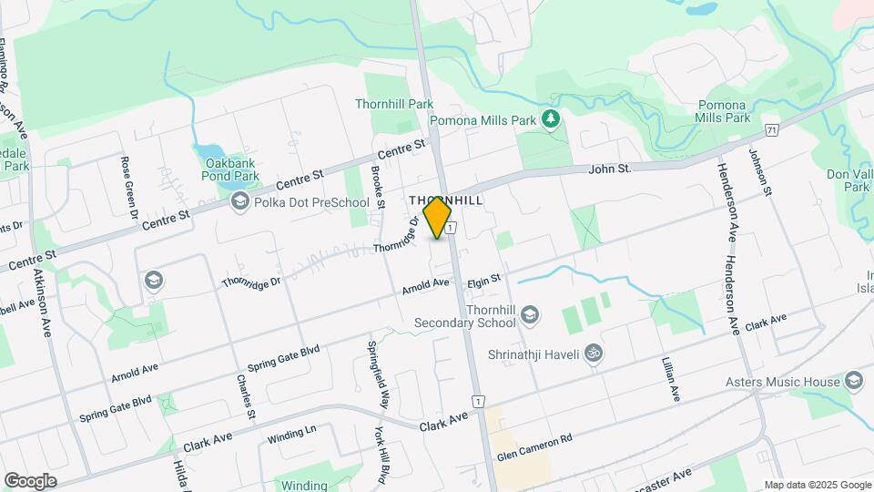 7608 Yonge St Map and Location Details