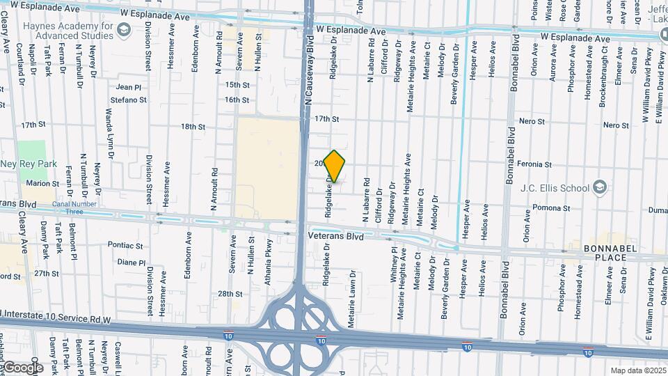 3009 Ridgelake Dr Map and Location Details