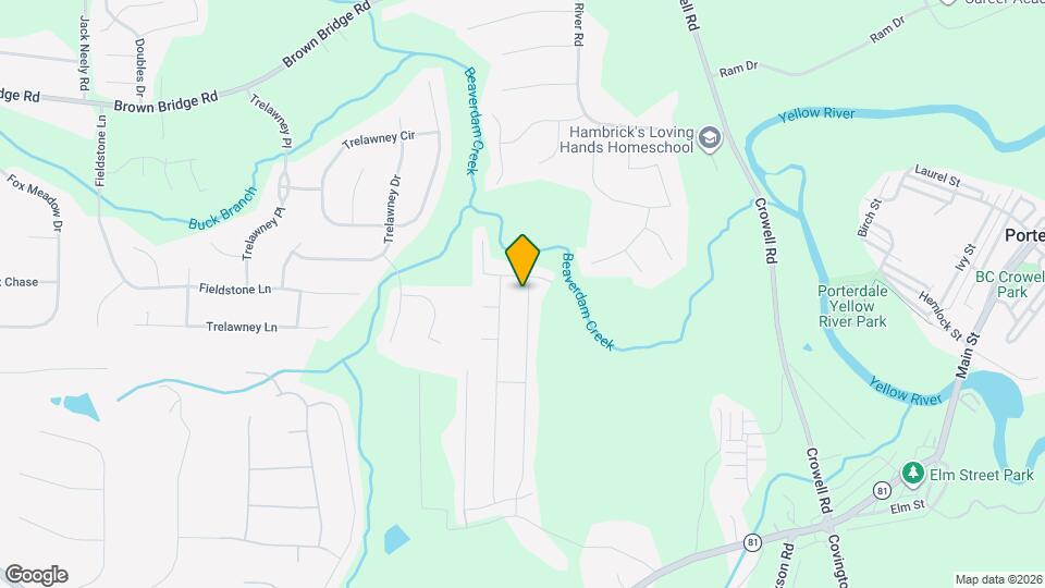 255 Heaton Pl Trail Map and Location Details