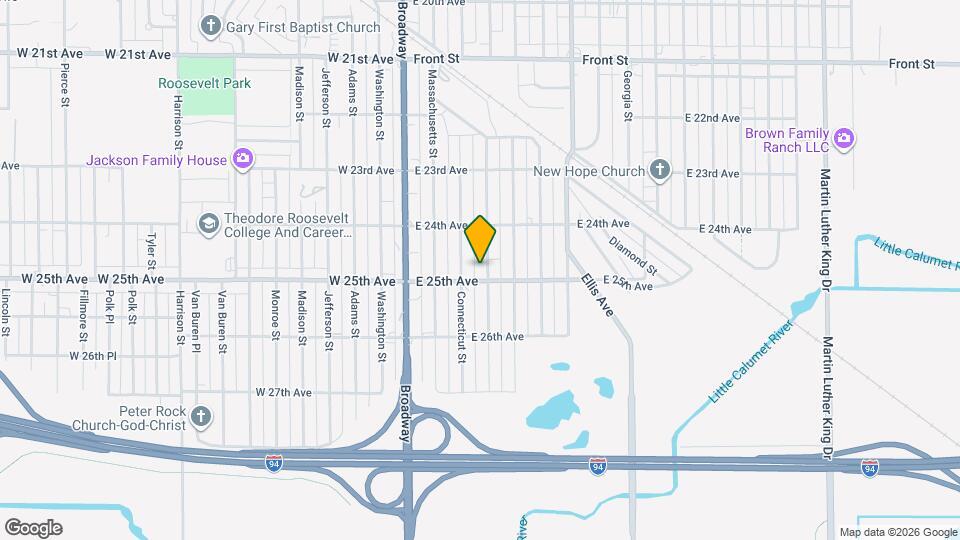 2476 Pennsylvania St Map and Location Details