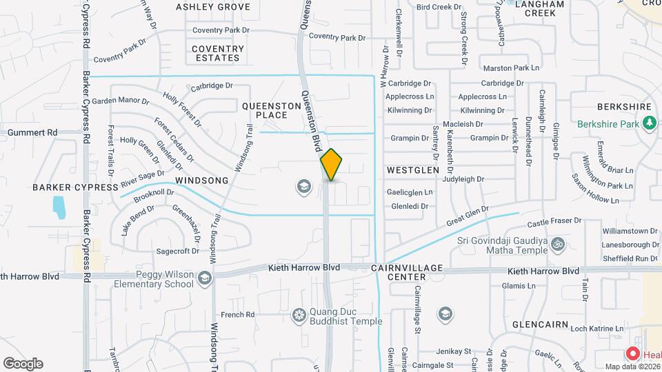 5343 Summit Hollow Dr Mapa y Detalles de la Ubicación