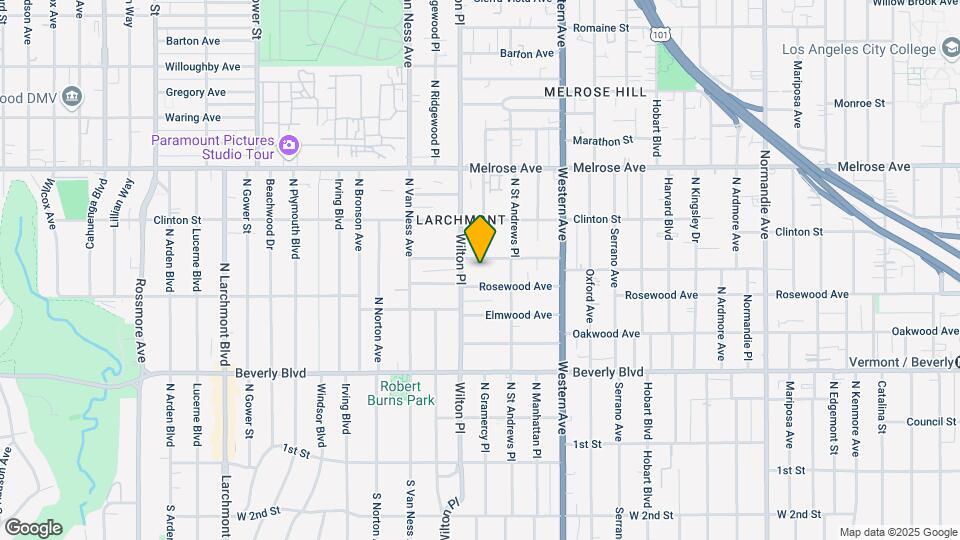 5032 Maplewood Ave Map and Location Details