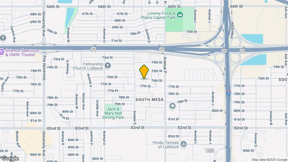 1801 76th St Map and Location Details