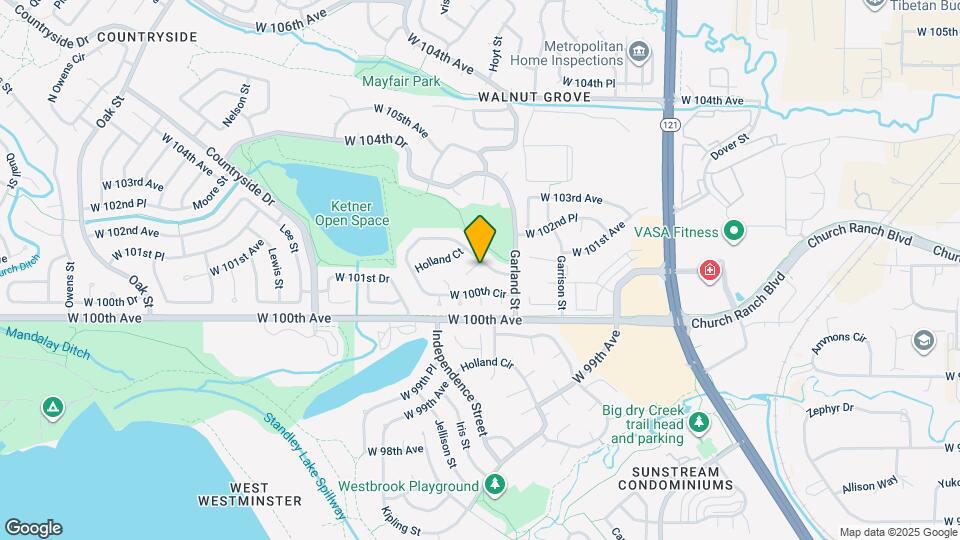9345 W 100th Cir Map and Location Details