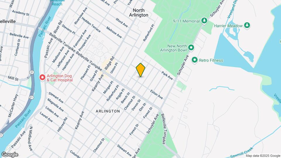 44 Beech St, Unit 1 Map and Location Details