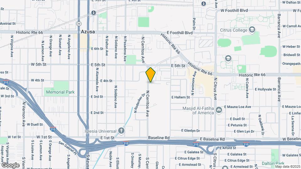 360 N Cerritos Ave Map and Location Details