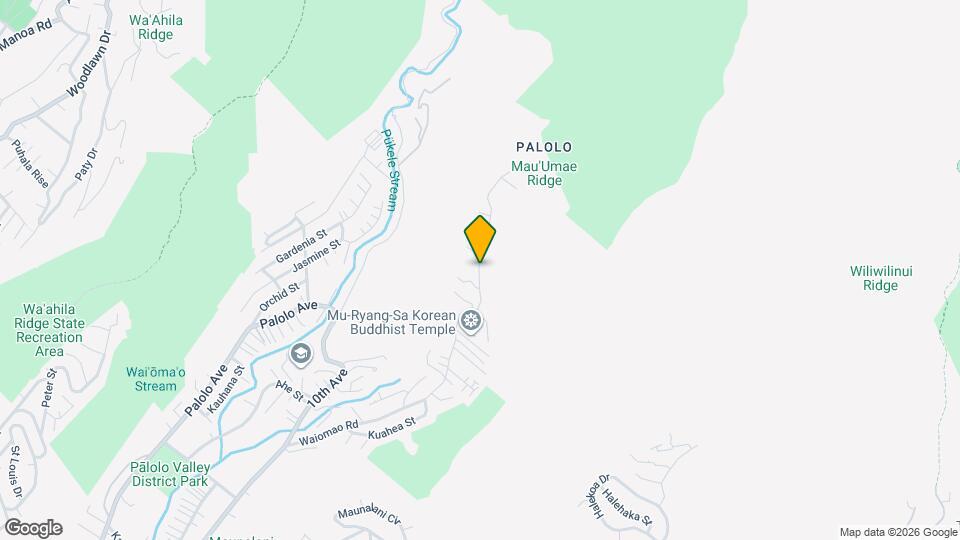 2651 Waiomao Rd Map and Location Details