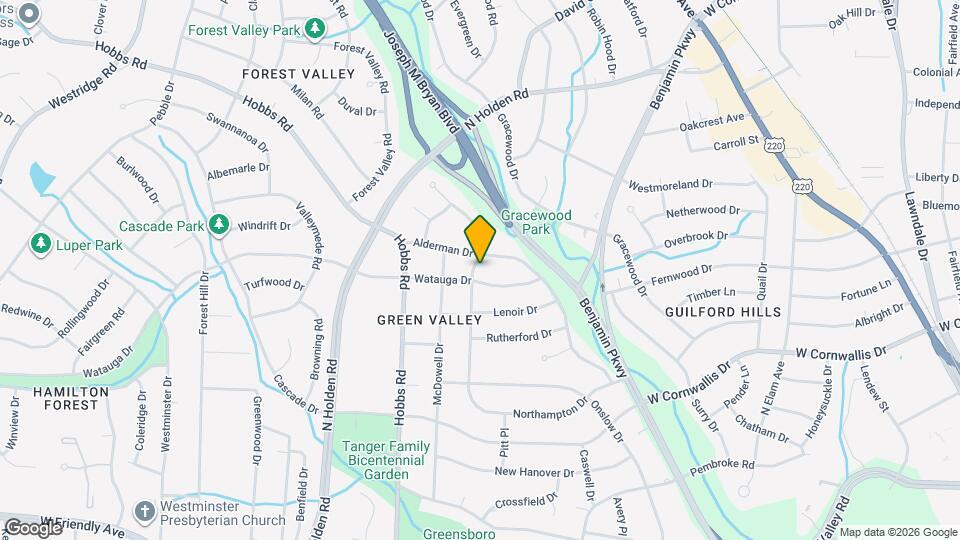 3202 Northampton Dr Mapa y Detalles de la Ubicación