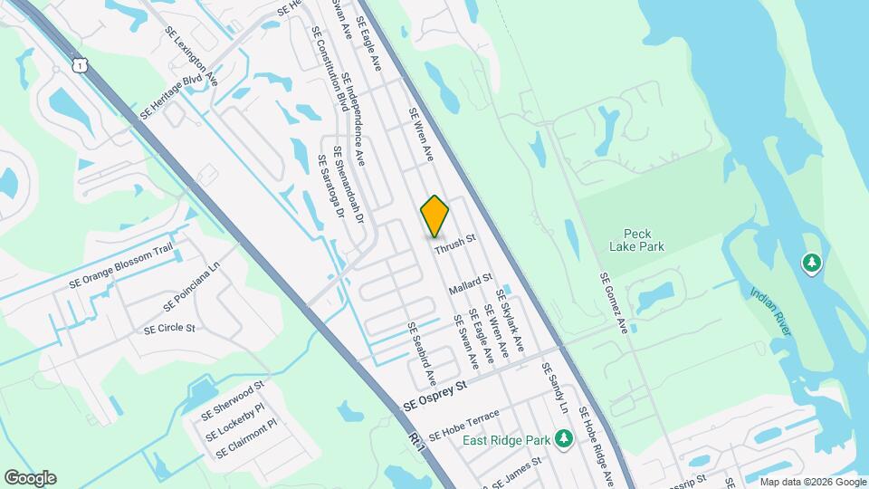 8087 SE Swan Ave Map and Location Details