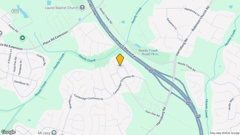 8312 Springhead Ln Map and Location Details