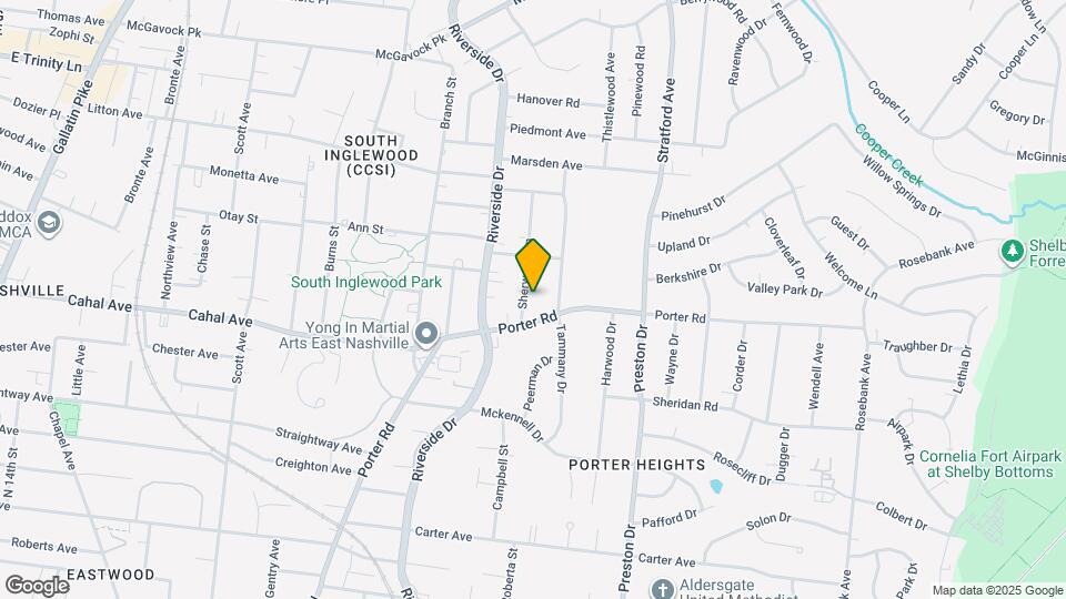 1701 Sherwood Ln Map and Location Details