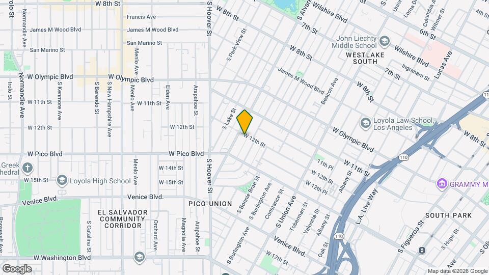 2024 W 12th St Map and Location Details