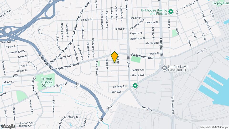 1314 Summit Ave Mapa y Detalles de la Ubicación