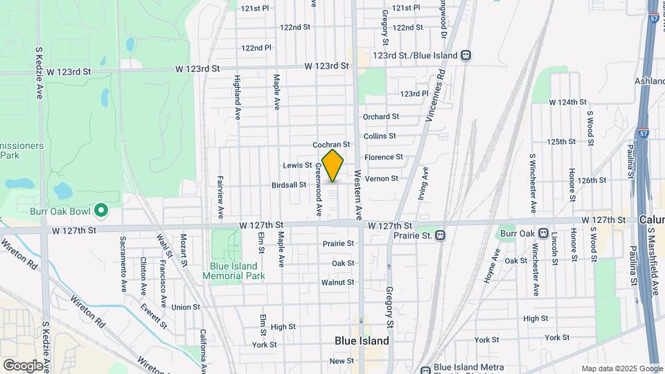 12602 Artesian Ave Map and Location Details