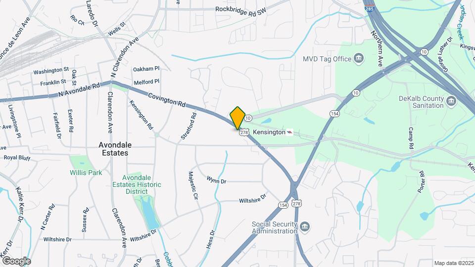 3293 Covington Hwy Map and Location Details