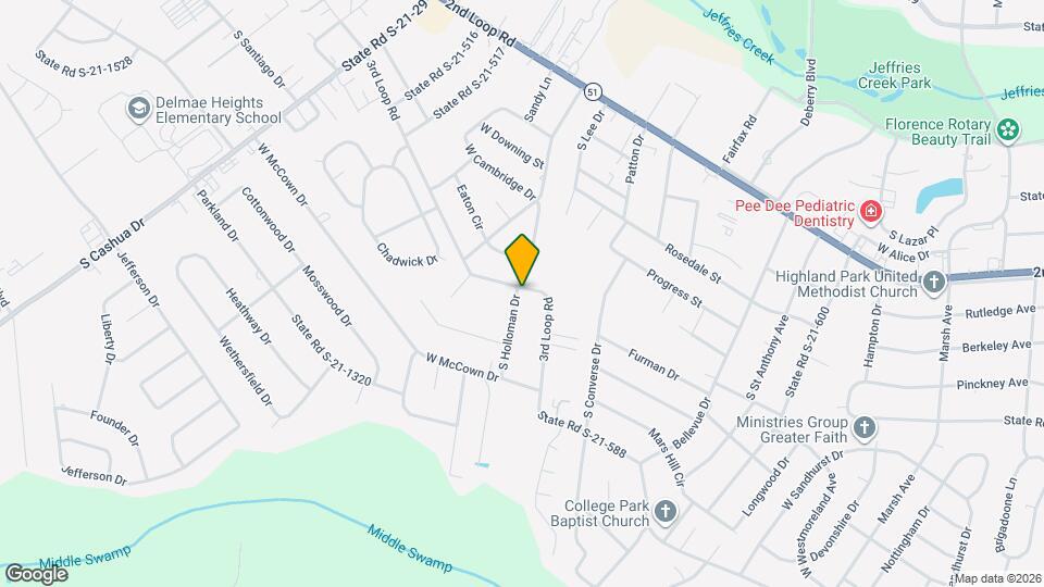 2008 3rd Loop Rd Map and Location Details