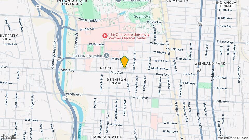 1437 Neil Ave Mapa y Detalles de la Ubicación