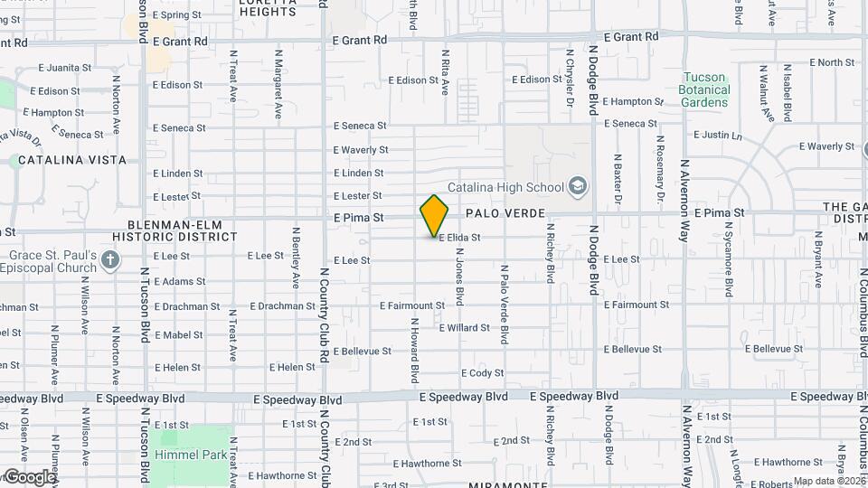 3326 E Elida St Map and Location Details