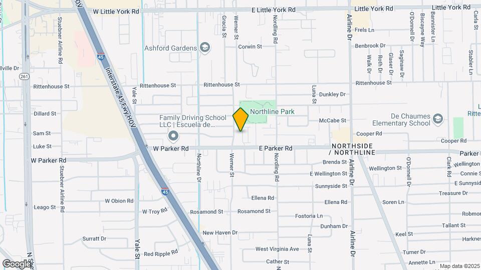 6715 Parker Oaks Ln Map and Location Details