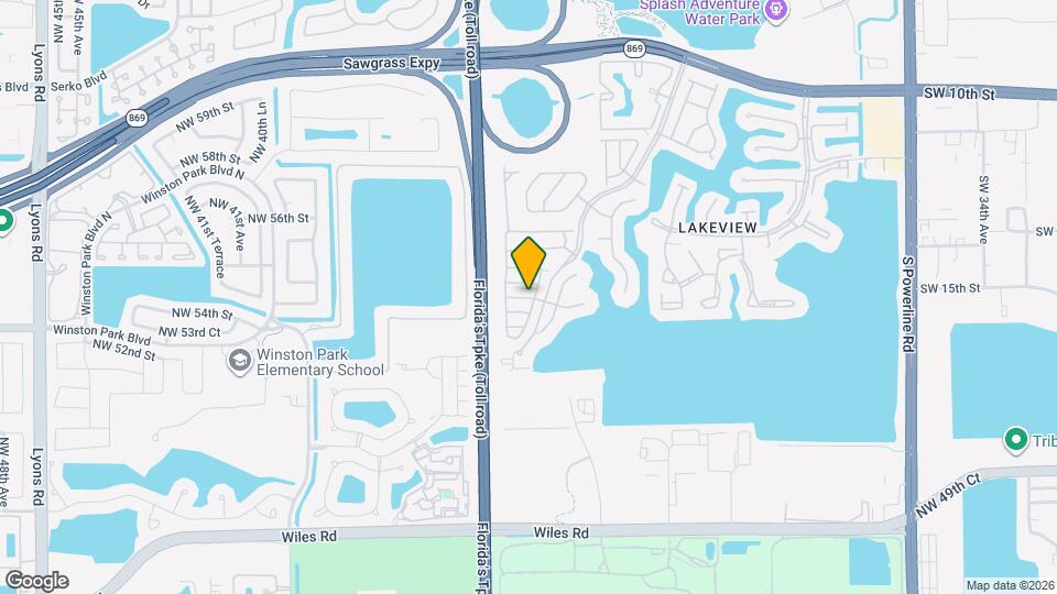 4723 SW 14th St Map and Location Details