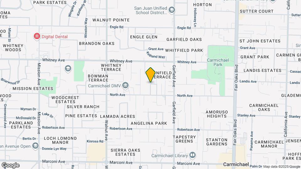 3327 Jayanne Way Map and Location Details